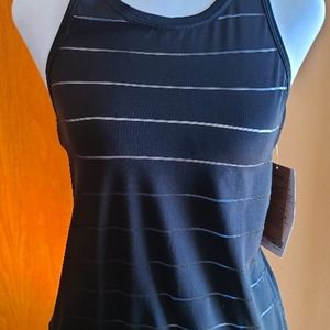 Athleta Mesh Stripe Tank